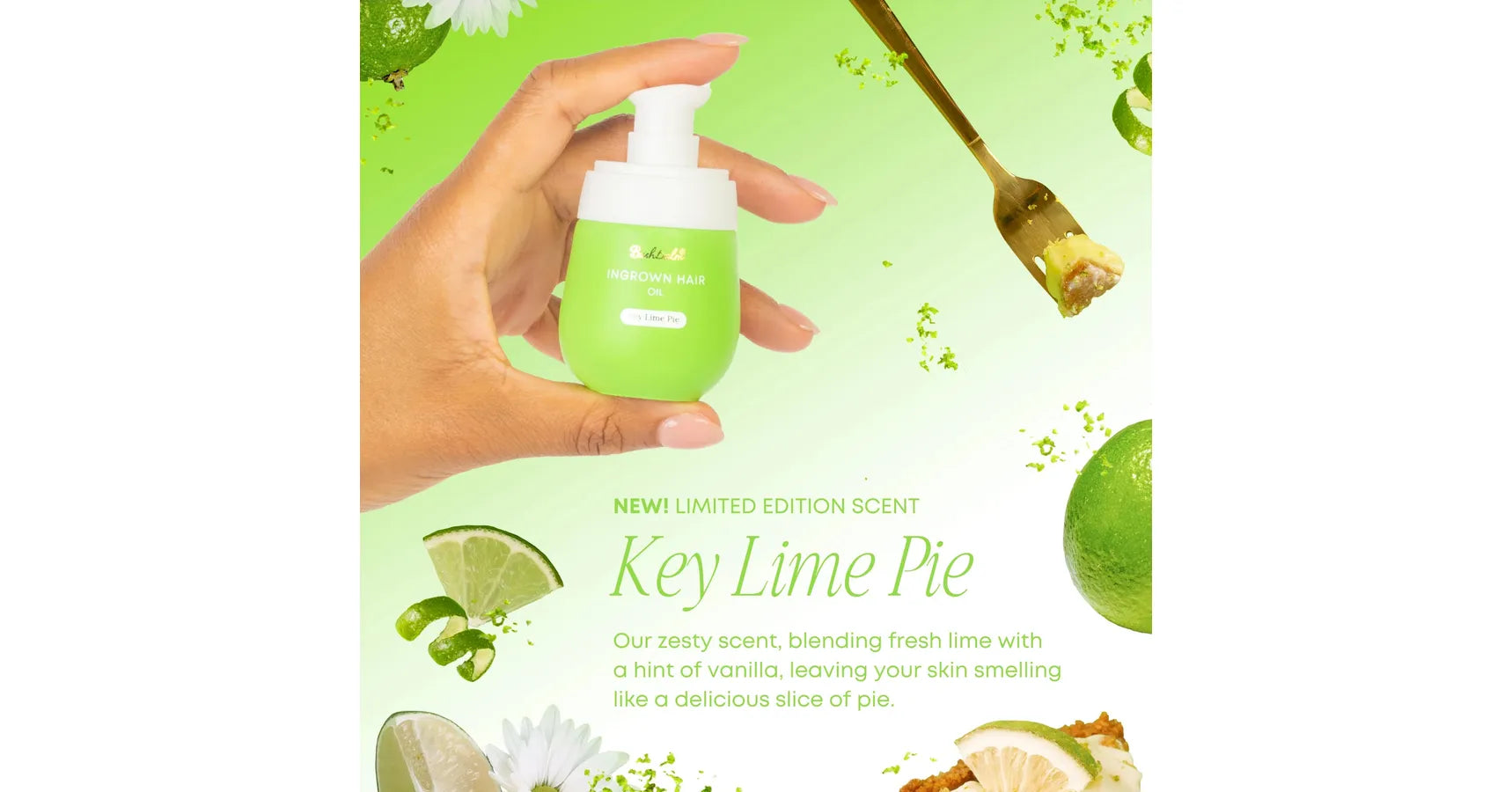Bushbalm Key Lime Ingrown Hair Oil (30ml)