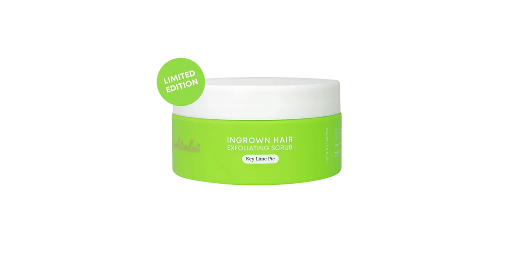 Bushbalm Key Lime Exfoliating Scrub Ingrown Hair (8oz/236ml)