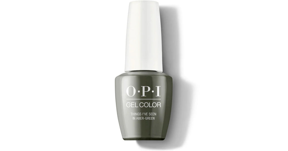 OPI Gel - Things I've Seen In Aber-Green