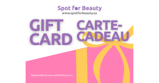 Spot for Beauty gift card Spot for Beauty gift card