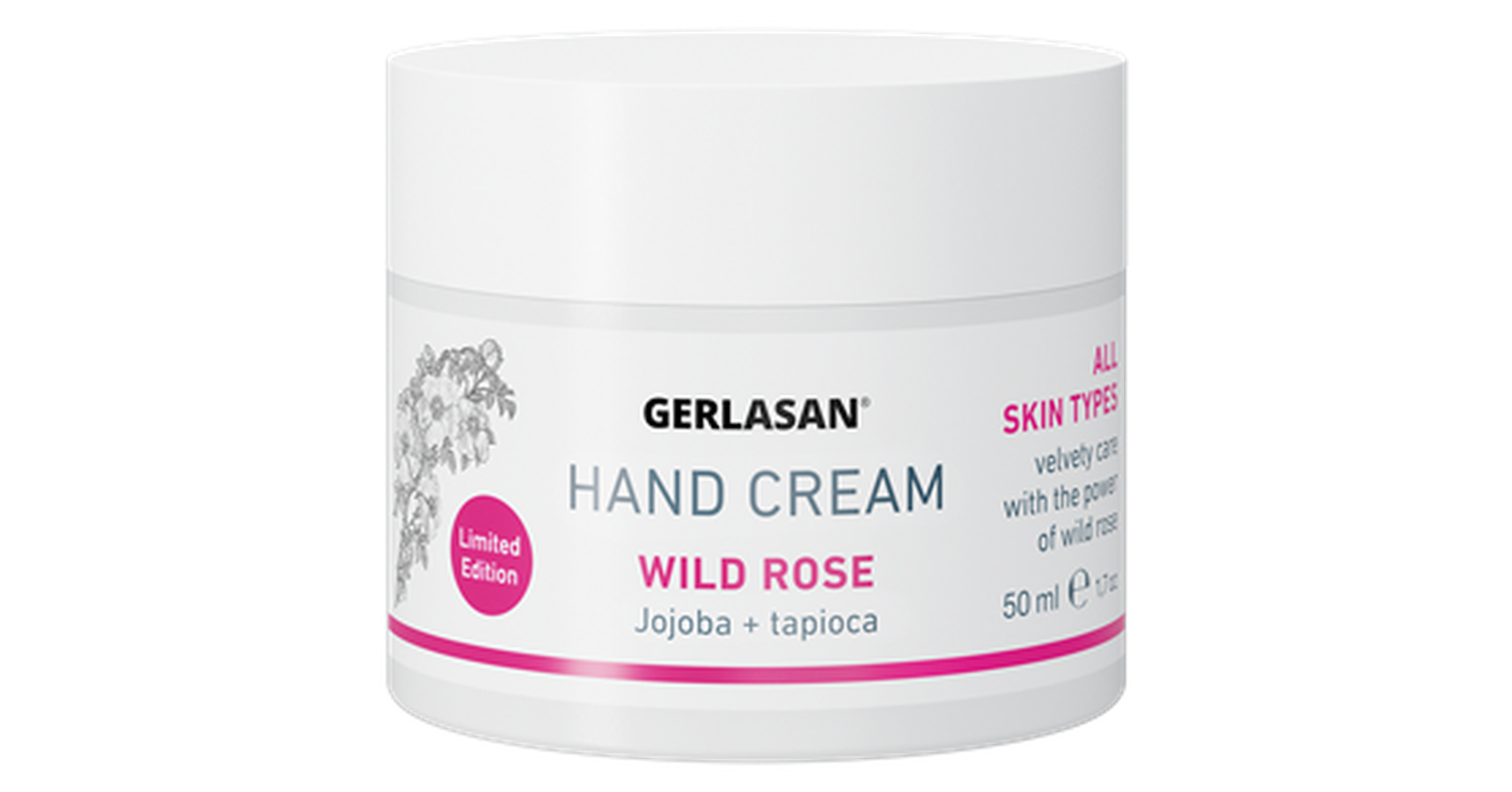 Gehwol GERLASAN Wildrose Hand Cream (50ml) – Spot for Beauty