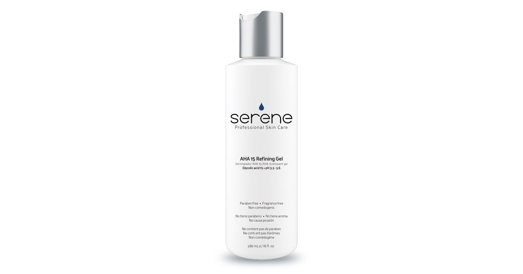 Serene AHA 3 Facial Cleanser - 8oz