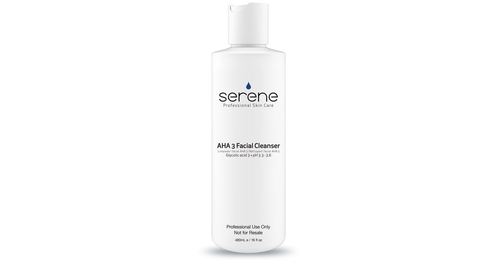 Serene AHA 3 Facial Cleanser - 8oz