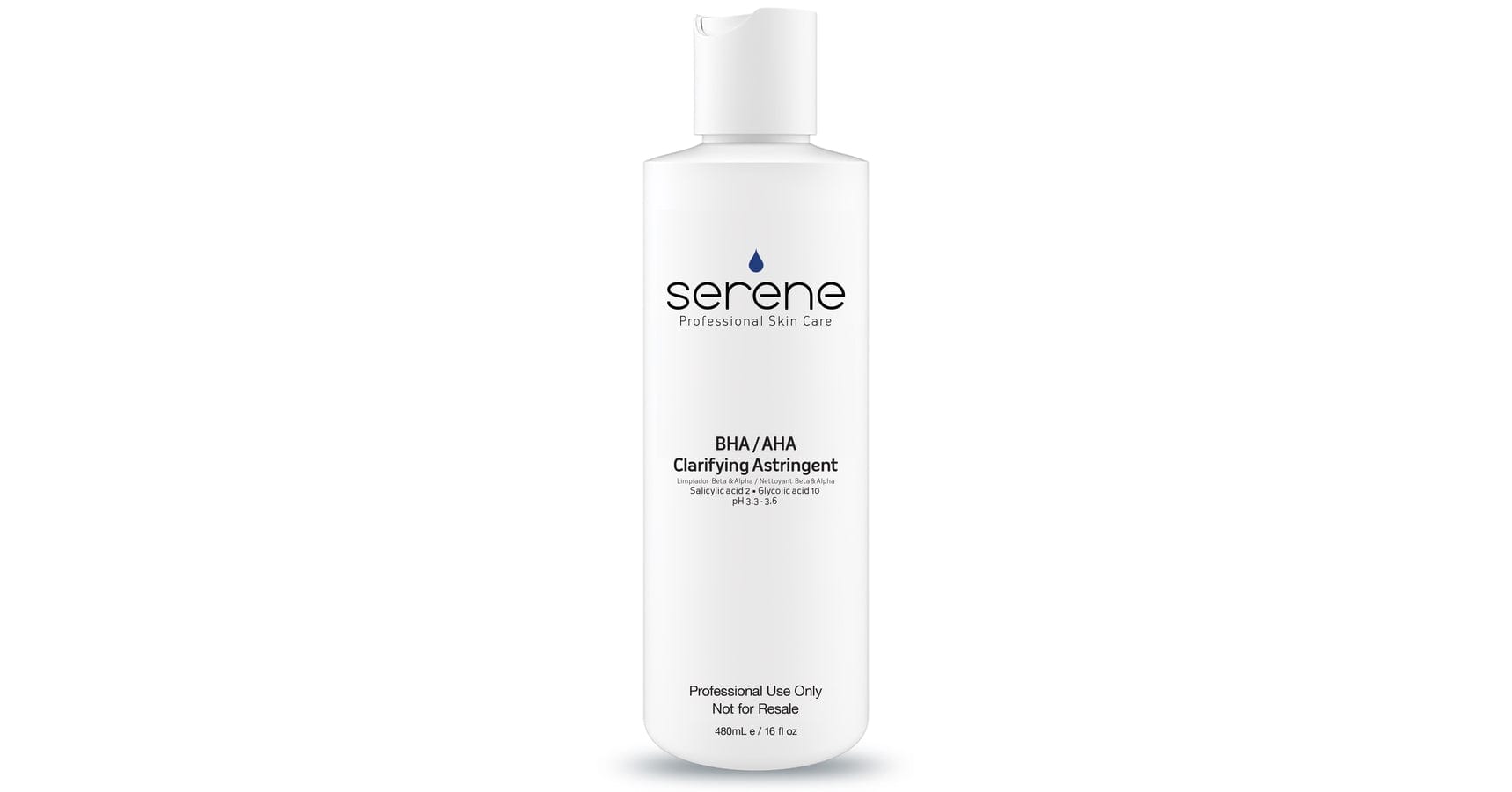 Serene BHA/AHA Clarifying Astringent (8oz)