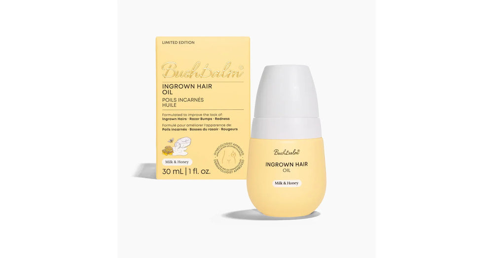 Bushbalm Milk and Honey Ingrown Hair Oil (30ml)