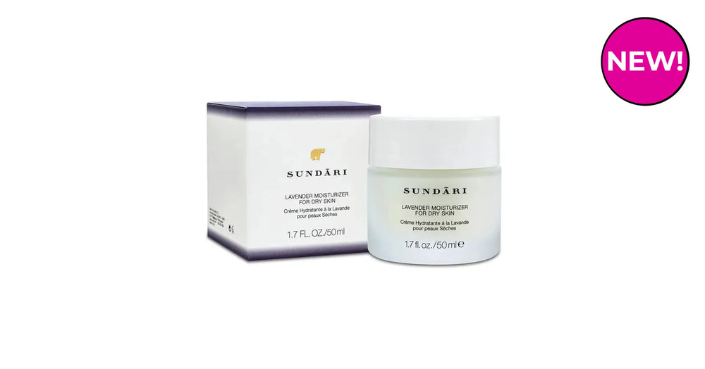 Sundari Lavender Moisturizer For Dry Skin (1.7floz/50ml)