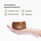 Bushbalm Vanilla Coconut Exfoliating Scrub Ingrown Hair (8oz/236ml)