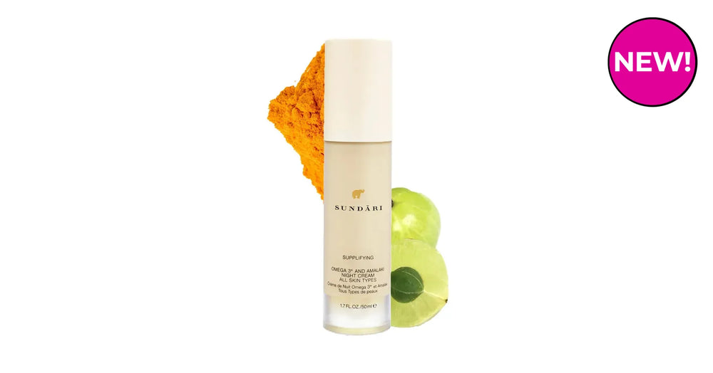 Sundari Omega 3+ And Amalaki Night Cream For All Skin Types (1.7floz/50ml)