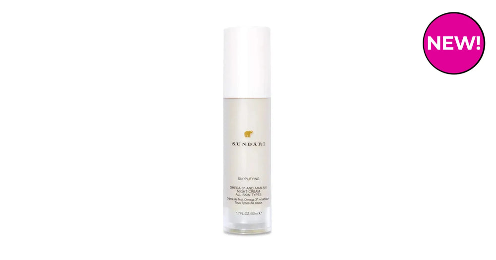 Sundari Omega 3+ And Amalaki Night Cream For All Skin Types (1.7floz/50ml)