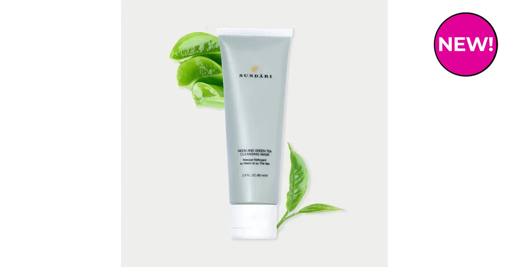 Sundari Neem And Green Tea Cleansing Mask For All Skin Types (2.8floz/80ml)
