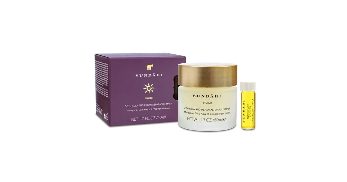 Sundari Gotu Kola And Indian Asparagus Mask For All Skin Types (1.7floz/50ml)