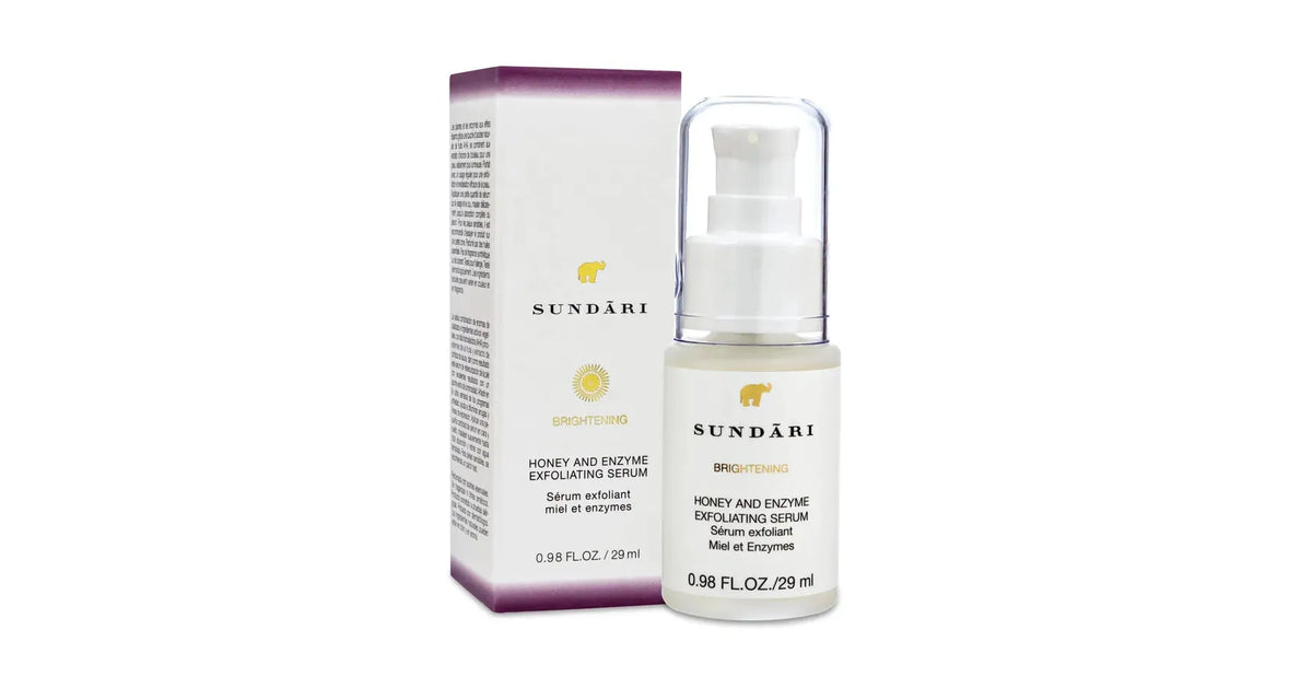 Sundari Honey And Enzyme Exfoliating Serum For All Skin Types (0.98floz/29ml)