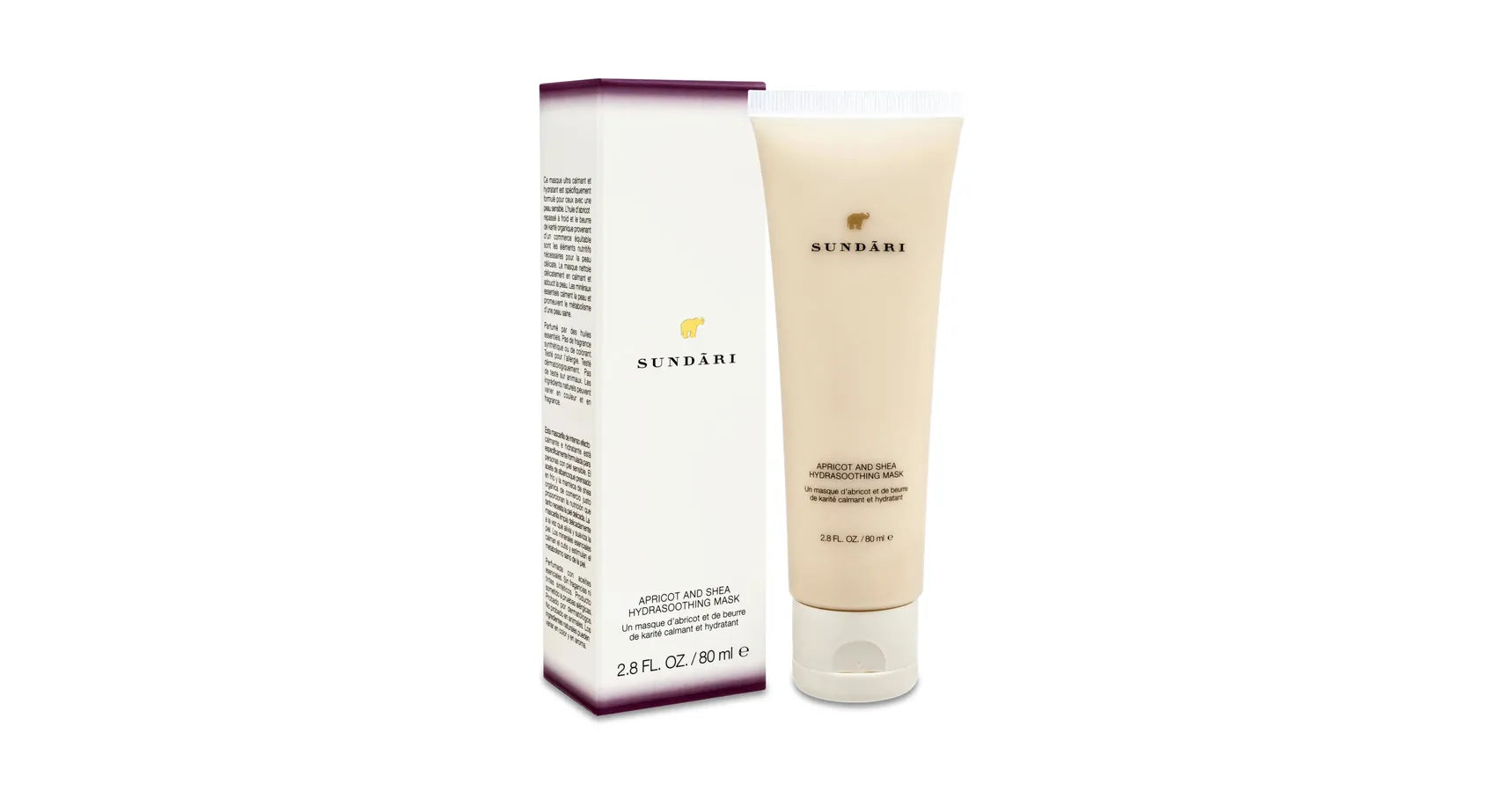 Sundari Apricot And Shea Hydrasoothing Mask For Dry/Normal/Comb. Skin (2.8floz/80ml)