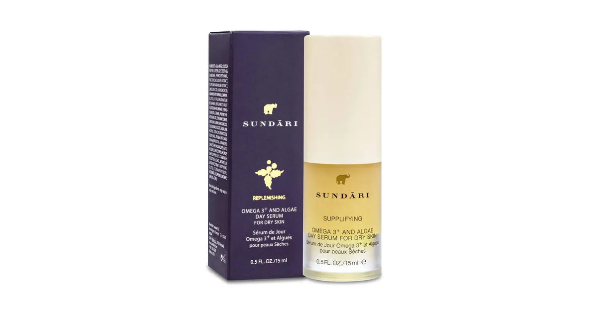 Sundari Omega 3+ And Algae Day Serum For Dry Skin (0.5floz/15ml)