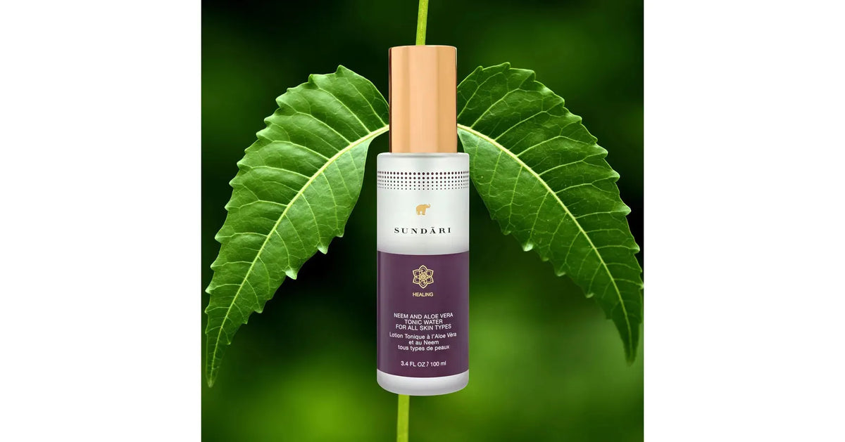 Sundari Neem And Aloe Vera Tonic Water For All Skin Types (3.4floz/100ml)