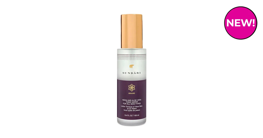 Sundari Neem And Aloe Vera Tonic Water For All Skin Types (3.4floz/100ml)