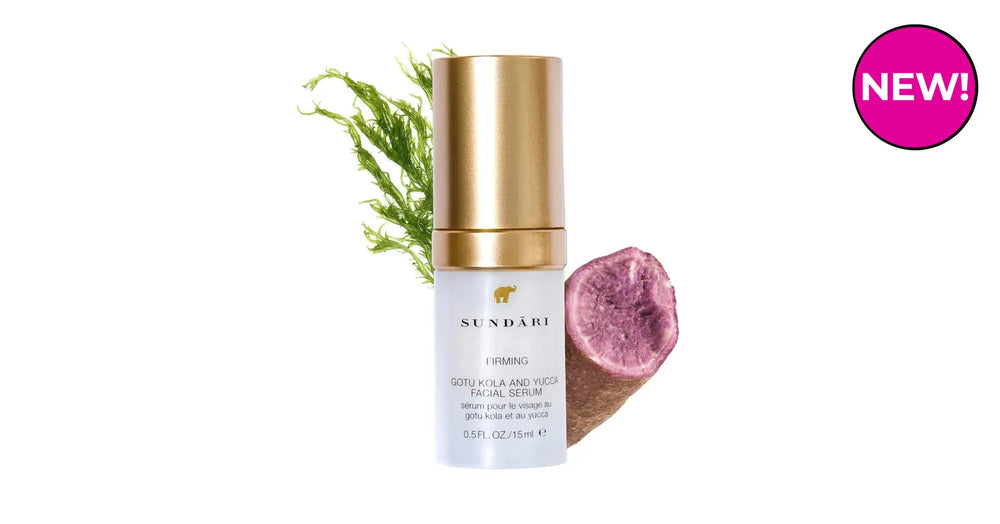 Sundari Gotu Kola And Yucca Facial Serum For All Skin Types (0.5floz/15ml)