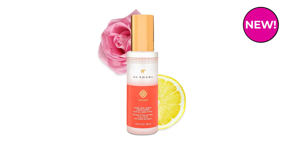 Sundari Rose And Lemon Tonic Water For All Skin Types (3.4floz/100ml)