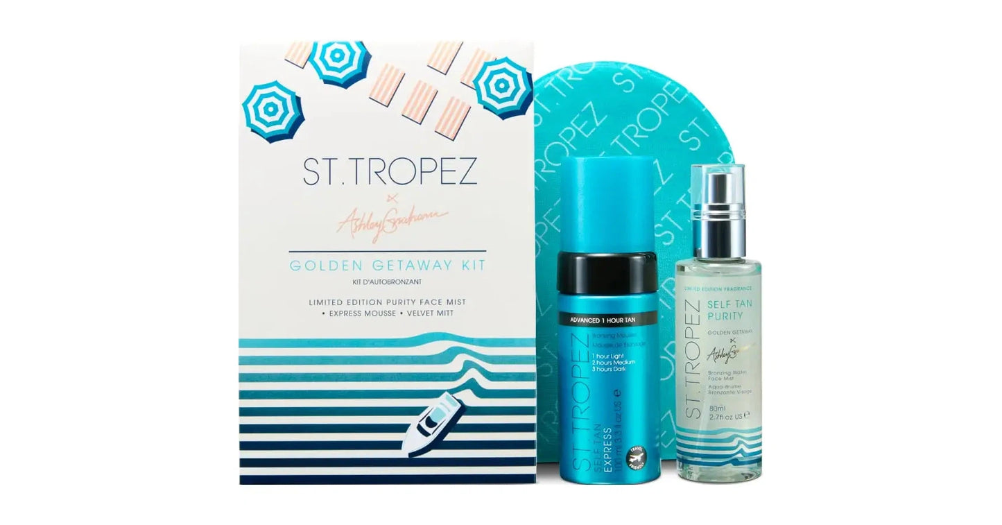 ST.TROPEZ Ashley Graham Golden Getaway Kit - Limited Edition