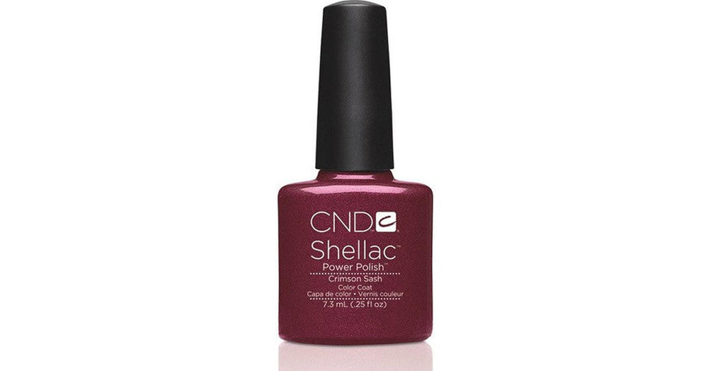 CND Shellac - Crimson Sash (0.25oz.)