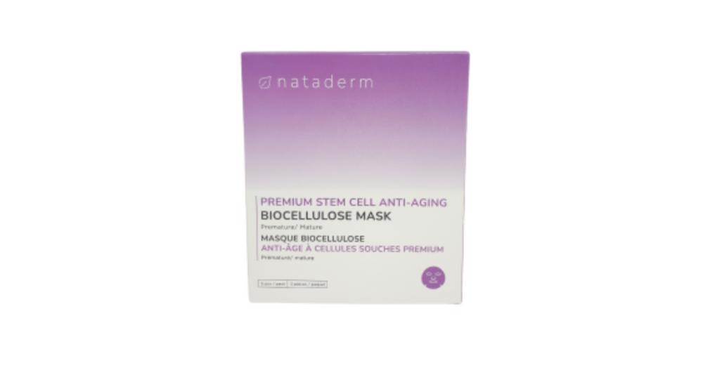 Nataderm Premium Stem Cell Anti-Aging Biocellulose Mask (5pcs/pack)