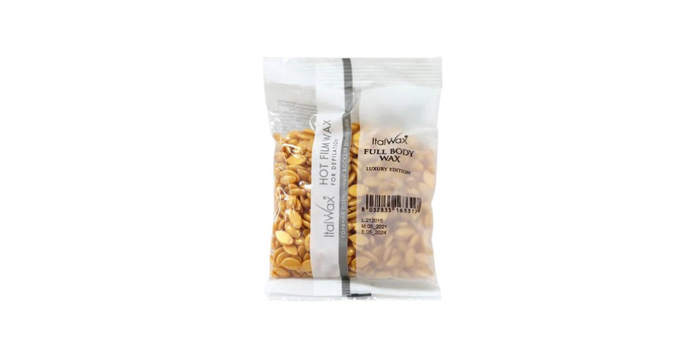 Italwax Hot Film Hard Wax in Granules Natural (100g sample)