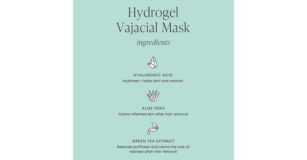 Bushbalm Hydrogel Vajacial Mask - Side Strips