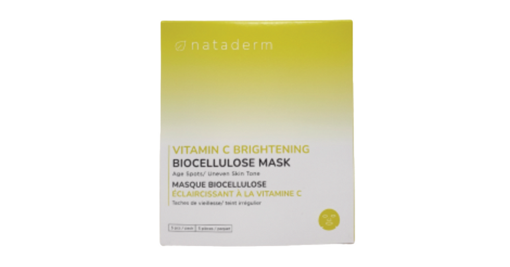 Nataderm Vitamin C Brightening Biocellulose Mask (5pcs/pack)