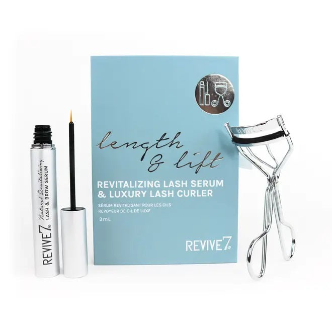 Revive7 Revitalizing Lash Serum (3ml)  and Luxury lash curler