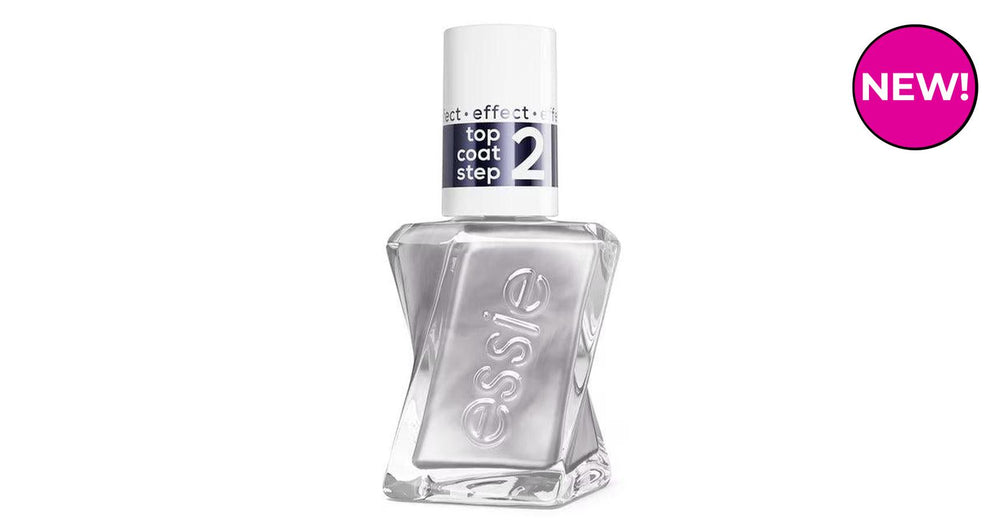 essie couture - top coat glazed chrome (13.5ml)