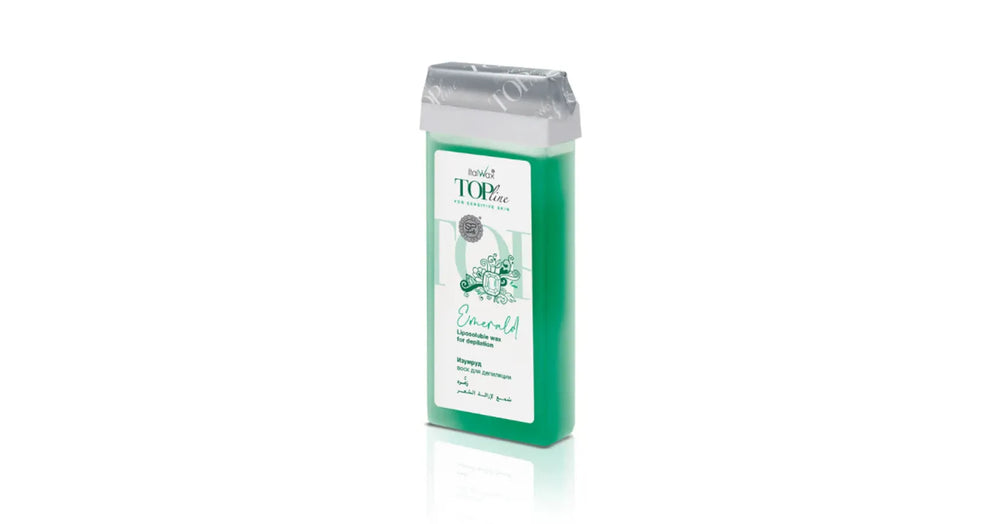 Italwax Top Line Emerald for Sensitive Skin Large Roller (100ml)