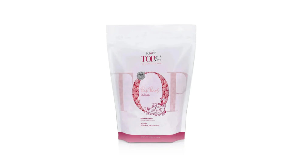 Italwax Top Line Hot Film Wax in Granules Pink Pearl For Sensitive (750g)
