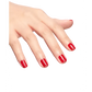 OPI Gel - Left Your Texts On Red